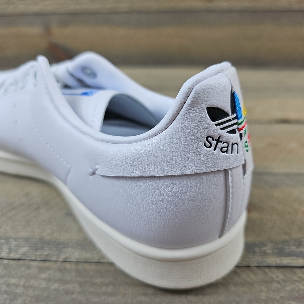 adidas Stan Smith Originals Women's Shoes Sneakers Cloud White - Picture 6 of 11